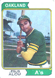 1974 Topps Baseball Cards      654A    Jesus Alou NPOF